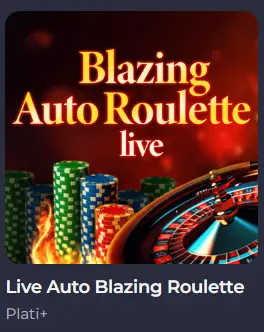 Blazing Auto Roulette Live