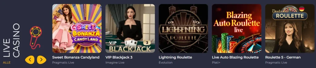 Rolling Slots Live Casino