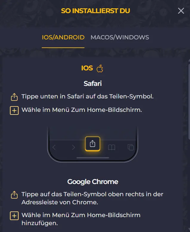 Installationsanleitung